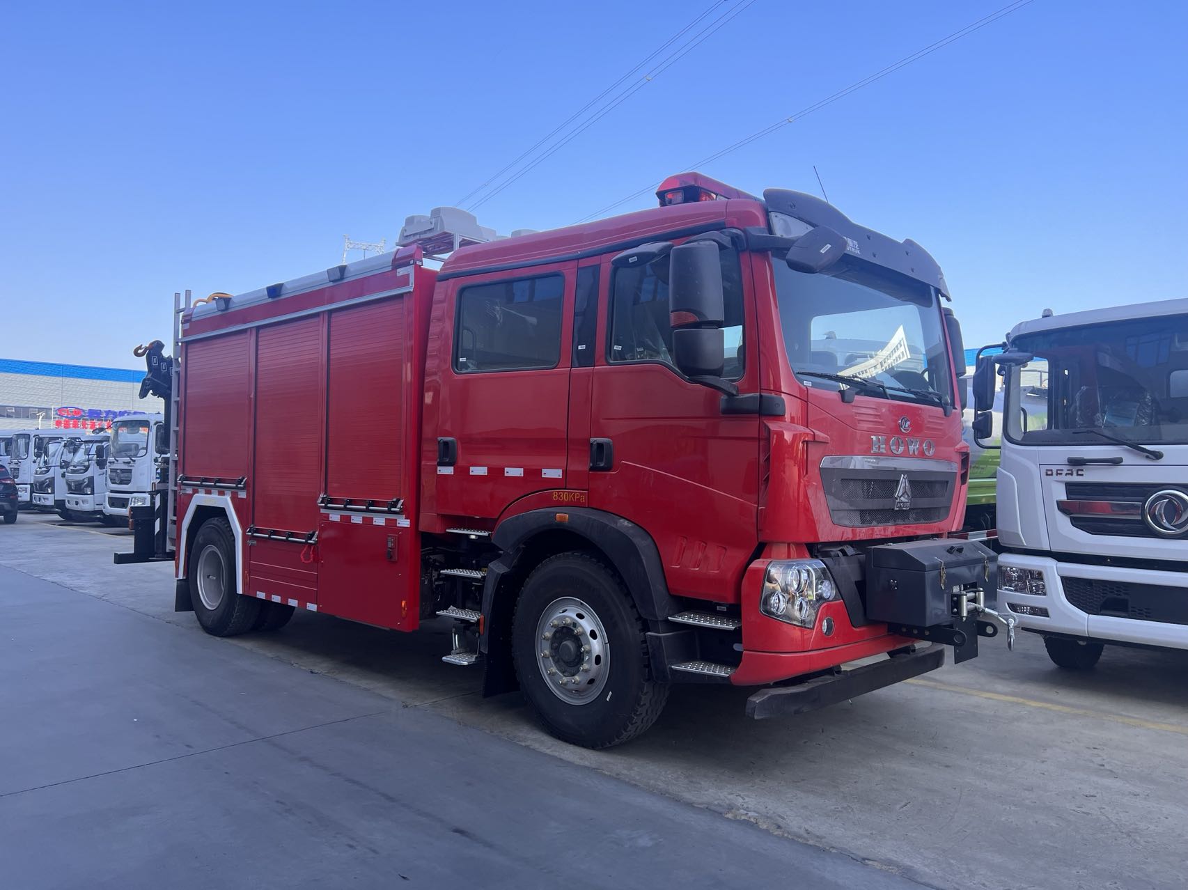 豪沃抢险救援消防車(chē)