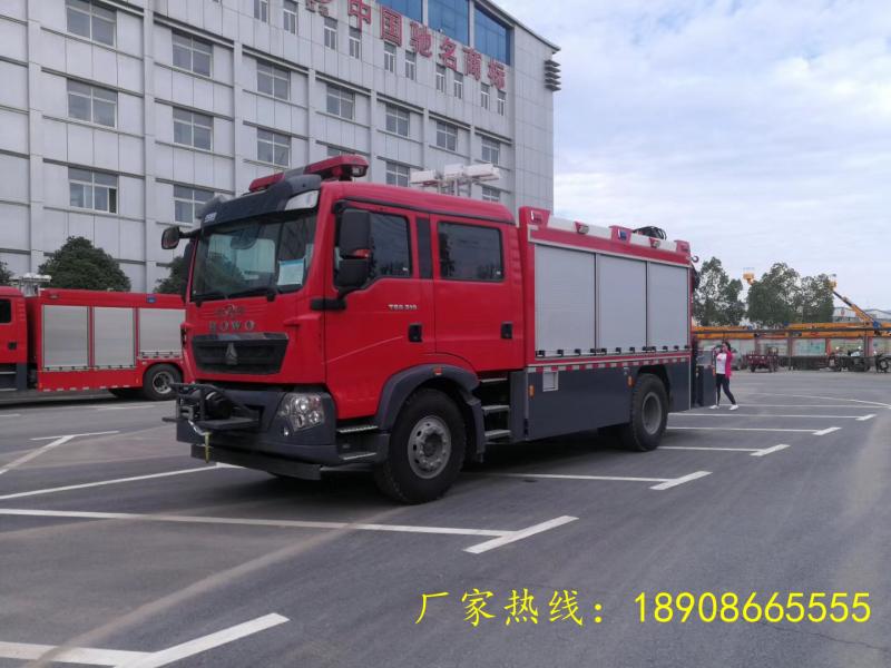 豪沃抢险救援消防車(chē)