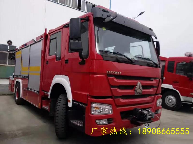 豪沃抢险救援消防車(chē)图片