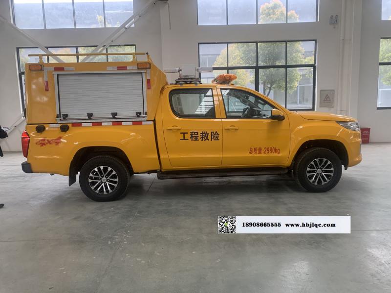 四驱福田皮卡排涝車(chē)图片